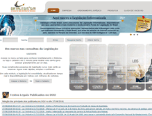 Tablet Screenshot of portal.datalegis.inf.br